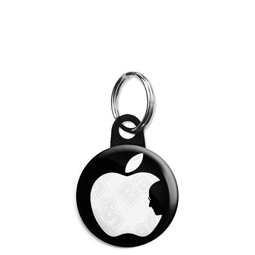 Apple hot sale logo keychain