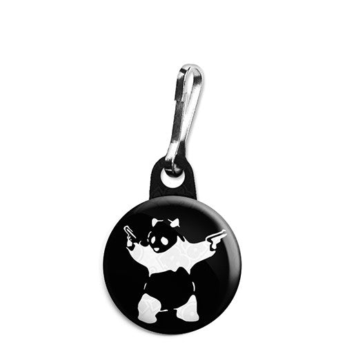 HENBRANDT 1 portachiavi con gabinetto a forma di panda con pistole di HENBRANDT 1 portachiavi con gabinetto a forma di panda con pistole di