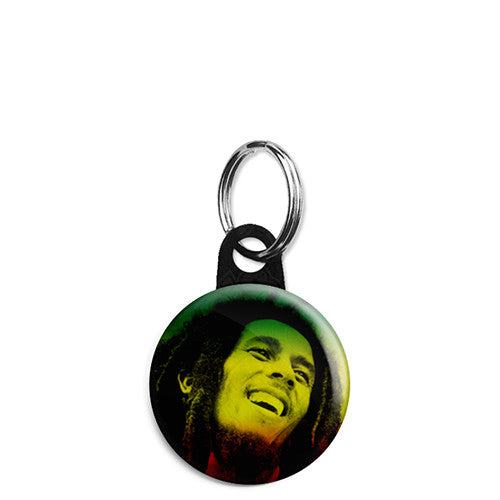 Bob Marley Schlüsselanhänger - Logo Face Design Aus Metall, Cool & Kultig