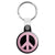 CND Logo - Love and Peace Hippy Symbol Key Ring