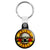 Guns N Roses - Bullet Band Logo 80's Heavy Rock Key Ring