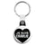 Je Suis Charlie Heart - Freedom Protest Key Ring