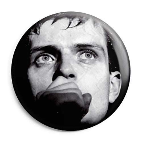 Joy Division - Ian Curtis Closeup Photo - Post Punk Button Badge