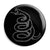 Metallica - The Black Album Snake - Heavy Metal Button Badge