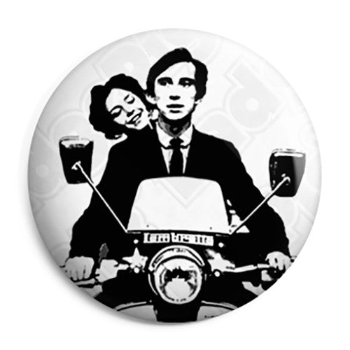 Quadrophenia Lambretta Scooter - Scooterist Button Badge