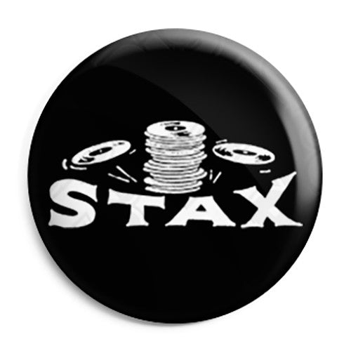 Stax Records Logo - Northern Soul Music - Button Badge