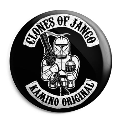 Star Wars - Sons of Anarchy - Clones of Jango Button Badge