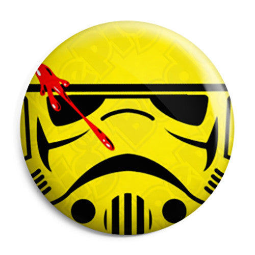 Watchmen Stormtrooper Smiley - Star Wars Button Badge