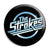 The Strokes Chrome Logo - Indie Pop Button Badge