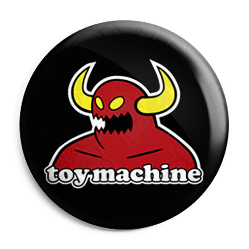 Toy Machine Skateboards - Monster - Skateboard Button Badge