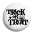 Trick or Treat Spider Web - Halloween Button Badge