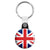 Union Jack British Flag - Mod Key Ring
