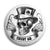 Ace of Spades - Trust Me Top Hat Skull - Biker Button Badge