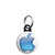 Apple - Mac Computer Aqua Logo - Mini Keyring