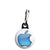 Apple - Mac Computer Aqua Logo - Zipper Puller