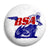 BSA Motorcycles - Trail Bike Vintage Logo Button Badge