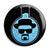 Breaking Bad - Heisenberg Chemistry Flask - Button Badge