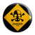 Breaking Bad TV Show - Walt Danger Toxic - Button Badge