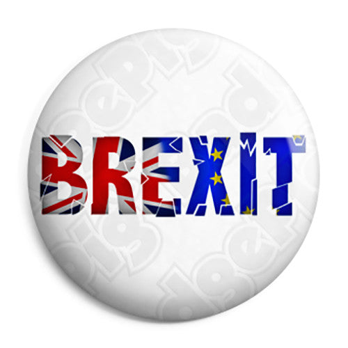Brexit Leave Referendum - EU European Union Button Badge