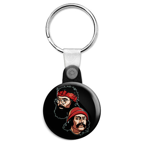 Cheech Badges Cheech & Chong - Friends - Button Badge, Fridge Magnet, Key Ring ...