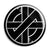 Crass - Symbol Logo - Button Badge