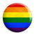 Gay Pride Flag - LGBT Rainbow Button Badge