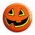 Halloween Pumpkin Face - Trick or Treat Button Badge
