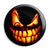 Halloween Pumpkin Teeth Lantern - Trick or Treat Button Badge