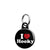 I Love (Heart) Hooky - Joy Division & New Order Mini Keyring