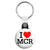 I Love Heart MCR - Support Manchester Terror Attack Victims Key Ring