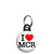 I Love Heart MCR - Support Manchester Terror Attack Victims Mini Keyring