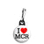 I Love Heart MCR - Support Manchester Terror Attack Victims Zipper Puller 