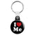 I Love Me - Romantic Valentine Heart Key Ring
