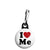 I Love Me - Romantic Valentine Heart Zipper Puller