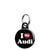 I Love My Audi - Mini Keyring