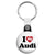 I Love My Audi - Key Ring