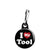 I Love (Heart) My Tool - Rude Zipper Puller