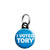 I Voted Tory, Conservative Political Election Mini Keyring