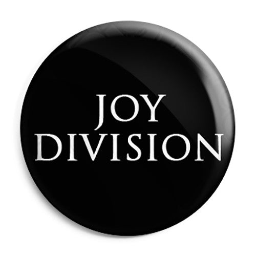 Joy Division - Closer Font Logo - Button Badge