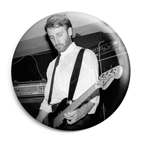 Joy Division - Peter "Hooky" Hook Photo - Post Punk Button Badge
