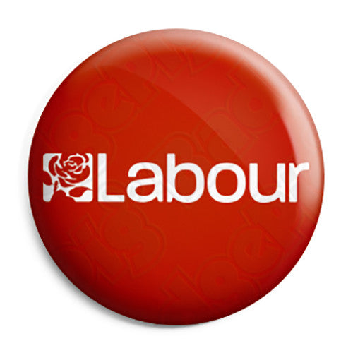 Labour Party Logo - Political Election Button Badge
