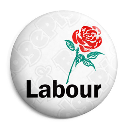 Old Labour Party Logo - Political Election Button Badge