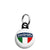 Lambretta Italian Shield - Scooter Mini Keyring
