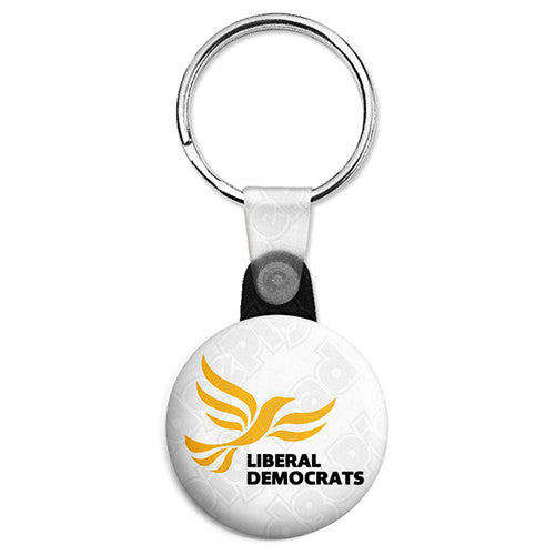 Liberal Democrats - Political Button Badge, Fridge Magnet, Key Ring ...