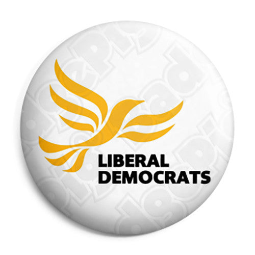 Lib Dem Party Logo - Political Election Button Badge