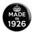 Made in 1926 - Keep Calm Birthday Year of Birth Pin Button Badge