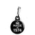 Made in 1974 - Keep Calm Birthday Year of Birth Zipper Puller