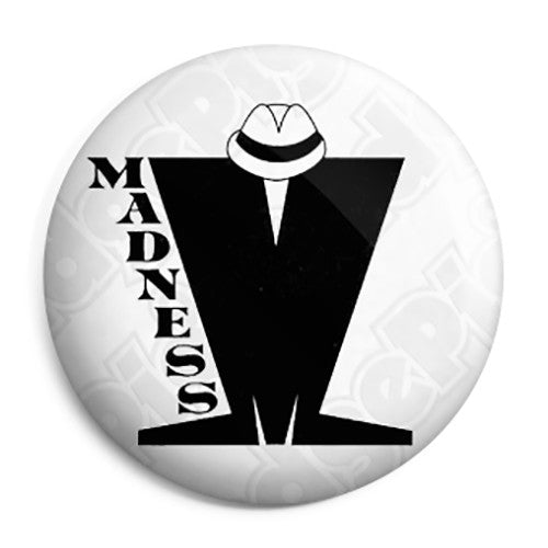 Madness - M Nutty Boy Band Logo Button Badge