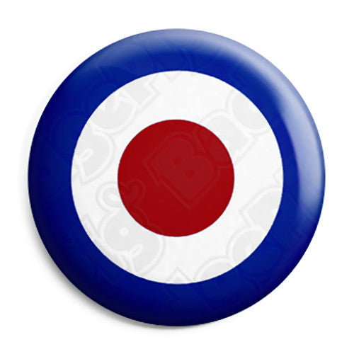 RAF Mod Roundel Target - Button Badge