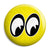Moon Eyes - Custom Car Button Badge